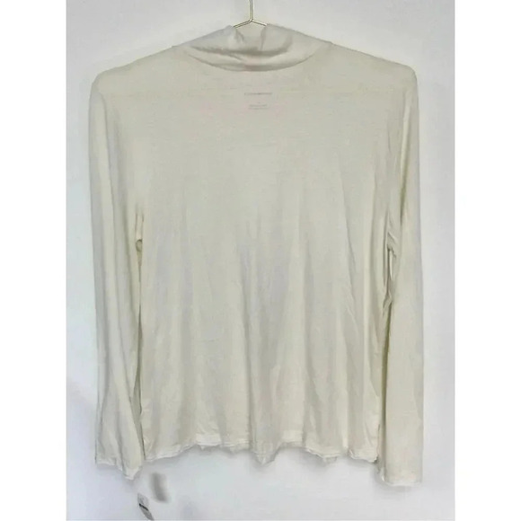 Antropologie Womens Ivory Pullover Turtleneck Long Sleeve Top Size XL NWT - Picture 2 of 10
